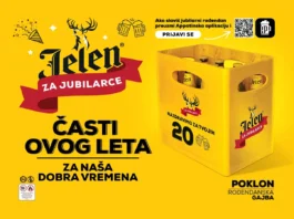 Jelen pivo nagradna igra 2026: Jelen za jubilarce