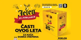 Jelen pivo nagradna igra 2026: Jelen za jubilarce
