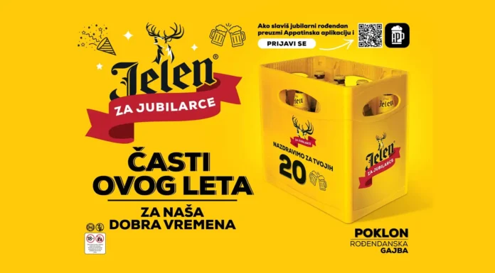 Jelen pivo nagradna igra 2026: Jelen za jubilarce