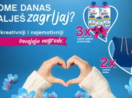 Lenor nagradna igra 2026: Lenor kreativni konkurs "Kome danas šalješ zagrljaj?"