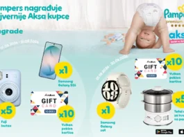 Pamper nagrađuje: Osvoji Samsung nagradu