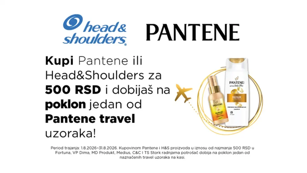 Pantene x Nelt nagradna igra 2026: Pantene x Nelt