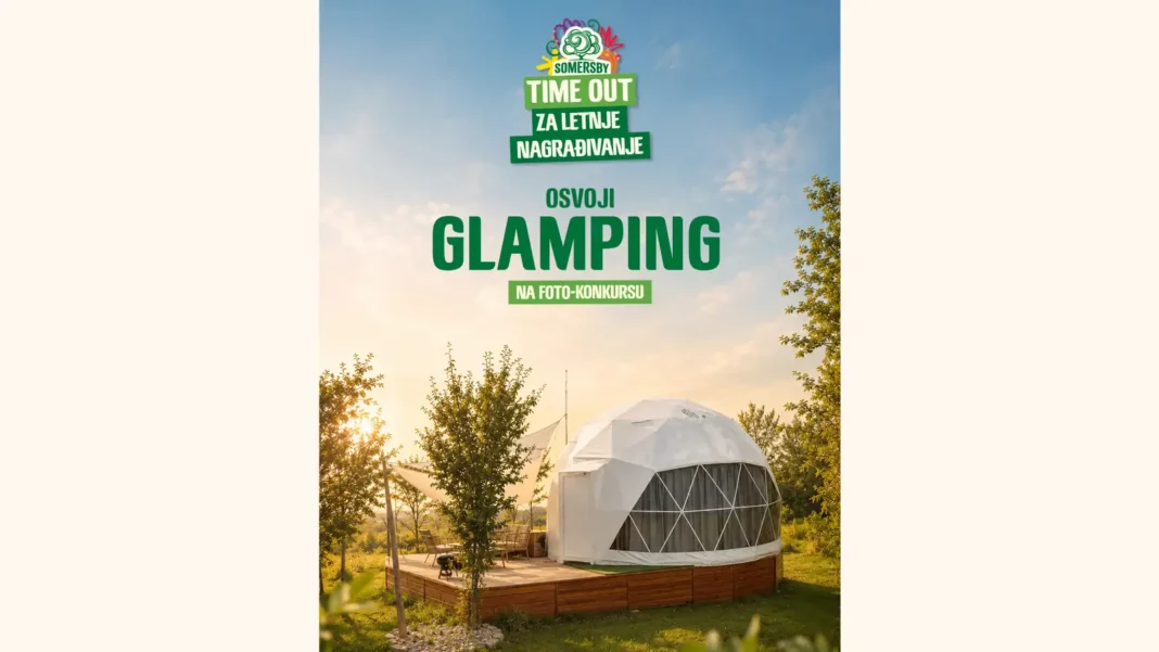 Somersby nagradna igra: Osvoji glamping!