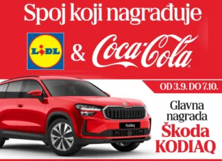 Coca-Cola nagradna igra 2026 za automobil Škoda Kodiaq Coca-Cola nagradna igra 2026 za automobil Škoda Kodiaq