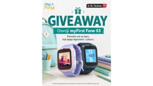 Dr Techno giveaway: Osvoji myFirst Fone S3
