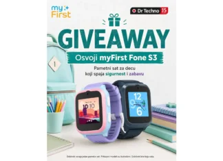Dr Techno giveaway: Osvoji myFirst Fone S3