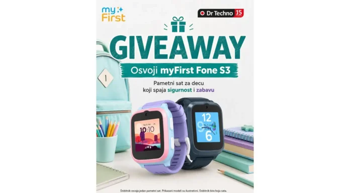 Dr Techno giveaway: Osvoji myFirst Fone S3 Dr Techno giveaway: Osvoji myFirst Fone S3