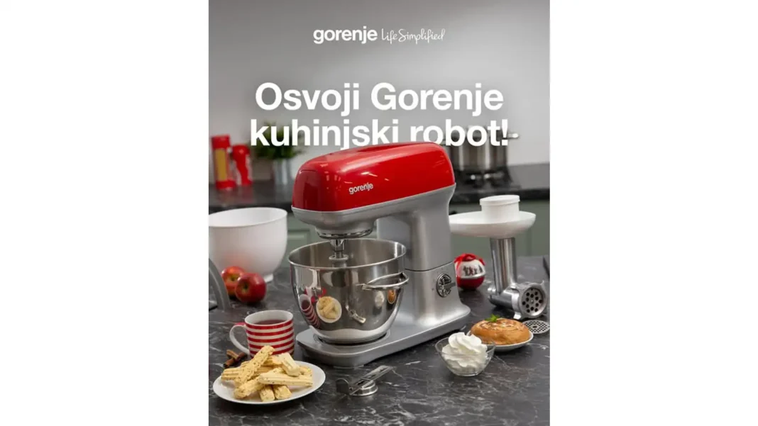 Gorenje giveaway: Osvoji Gorenje kuhinjski robot