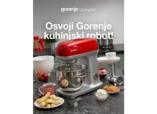 Gorenje giveaway: Osvoji Gorenje kuhinjski robot Gorenje giveaway: Osvoji Gorenje kuhinjski robot