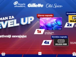 Head & Shoulders, Old Spice i Gillette nagradna igra: Level Up