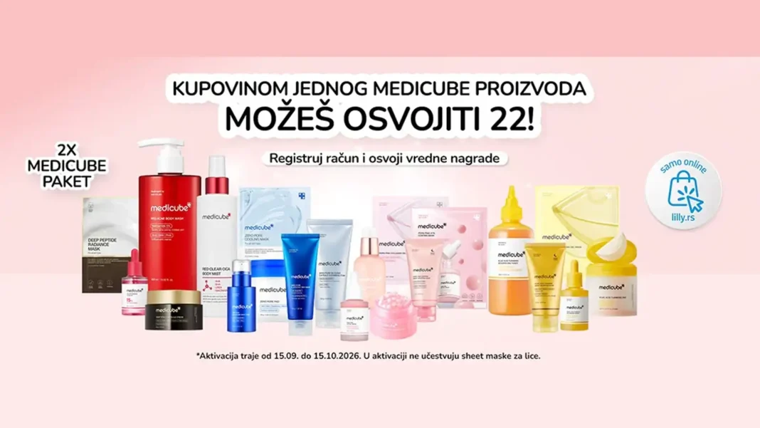 Lilly i Medicube za Medicube nagradne pakete!