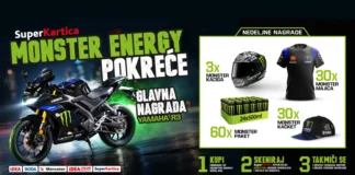 Monster Energy nagradna igra 2026: Monster Energy pokreće!