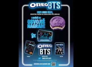 Oreo nagradna igra 2026: OREO x BTS