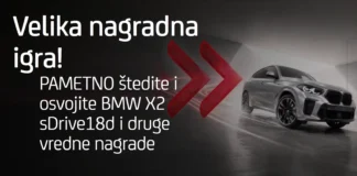 Unicredit Bank nagradna igra 2026 za automobil BMW X2 sDrive18d
