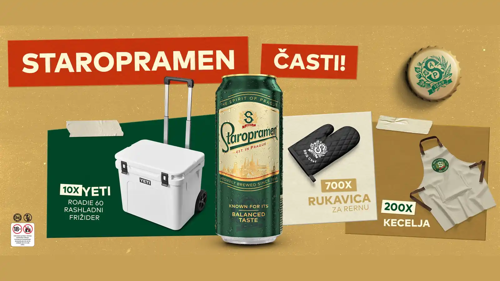 Staropramen časti!
