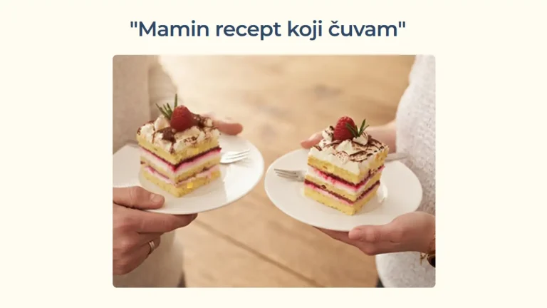 C Slatka tradicija: Mamin recept koji čuvam
