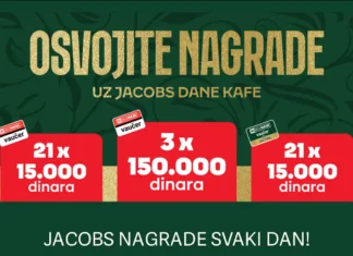Jacobs nagrađuje svaki dan Jacobs nagrađuje svaki dan