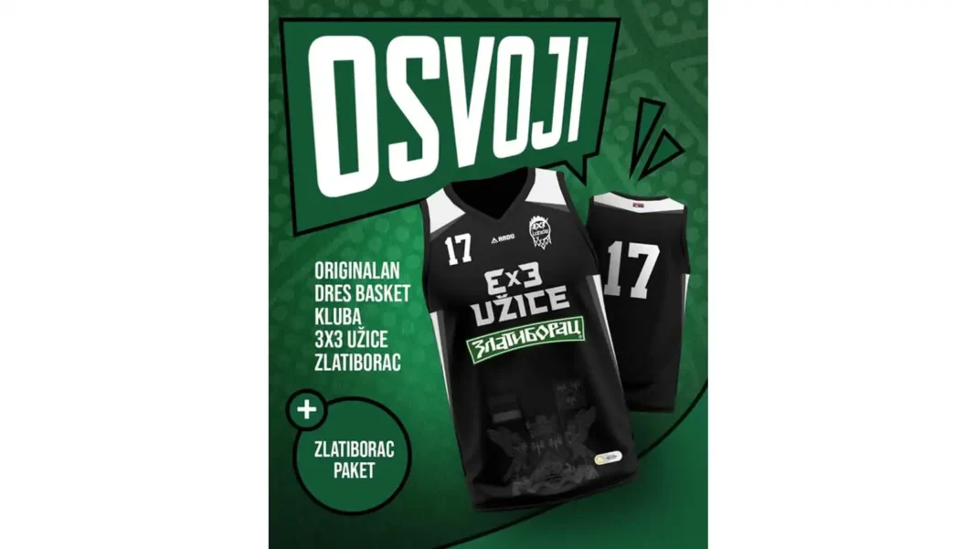 Zlatiborac poklanja dresove 3x3 Užice i pakete proizvoda