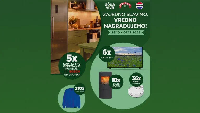 Knjaz Miloš nagradna igra: Zajedno slavimo. Vredno nagrađujemo!