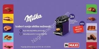 Milka nagradna promocija: MILKA nagrađuje