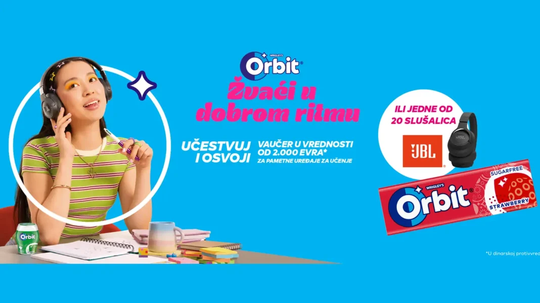 Orbit nagradna igra: Orbit Žvaći u dobrom ritmu