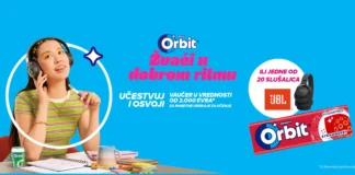 Orbit nagradna igra: Orbit Žvaći u dobrom ritmu