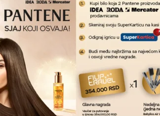 Pantene nagradna kampanje lojalnosti: Sjaj koji osvaja