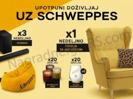Schweppes nagradna promocija: Schweppes te nagradjuje