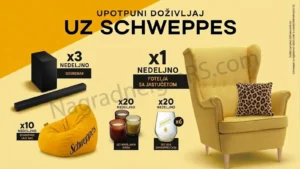 Schweppes nagradna promocija: Schweppes te nagradjuje