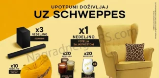Schweppes nagradna promocija: Schweppes te nagradjuje